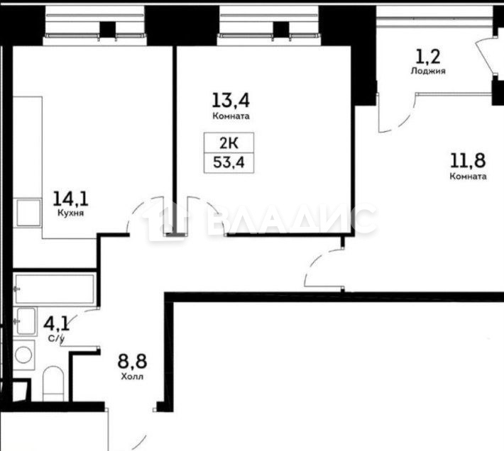 квартира г Москва метро Технопарк пр-кт Лихачёва 16к/4 фото 9