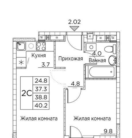 р-н Ленинский ул Расула Гамзатова 7к/2 фото