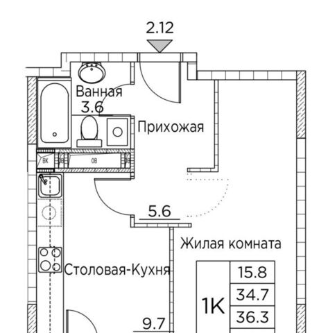 р-н Ленинский ул Расула Гамзатова 7к/2 фото