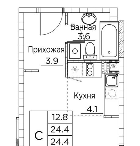 р-н Ленинский ул Расула Гамзатова 7к/2 фото