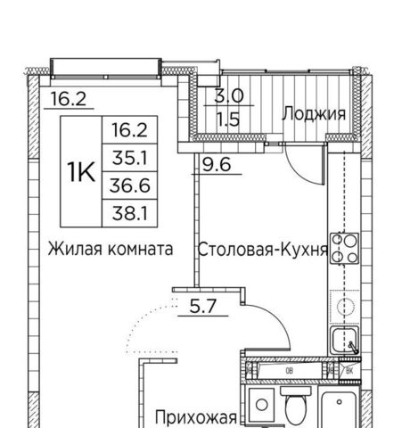 квартира р-н Ленинский дом 7к/2 фото