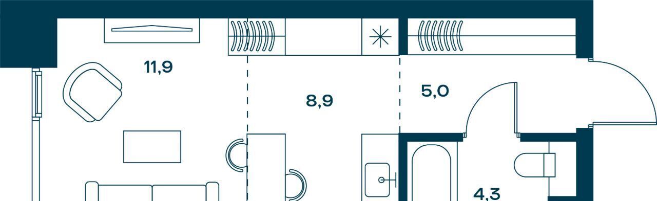 квартира г Москва метро Сокол ул Часовая 28к/8 фото 1