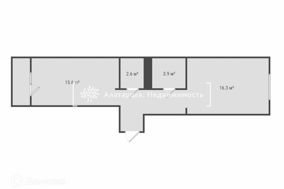 квартира г Томск тракт Иркутский 194в Томский район фото 3