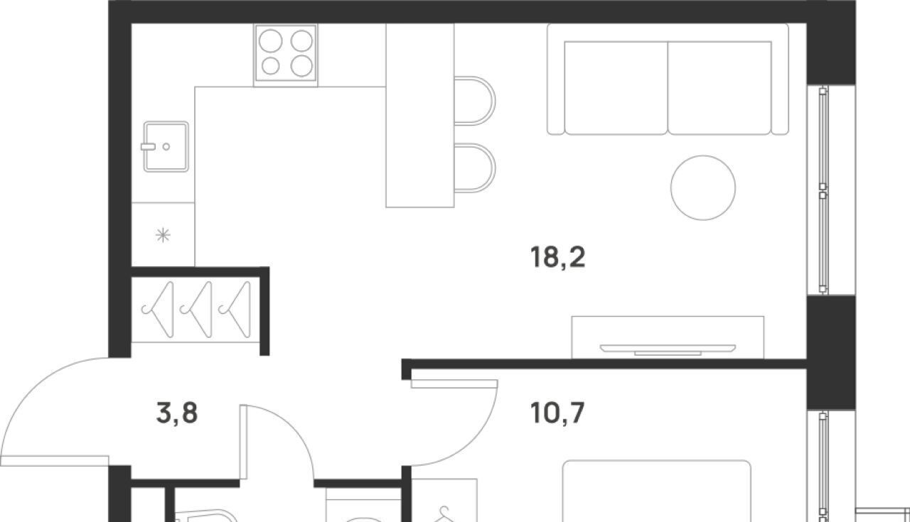 квартира г Москва п Сосенское метро Ольховая № 123 кв-л фото 1