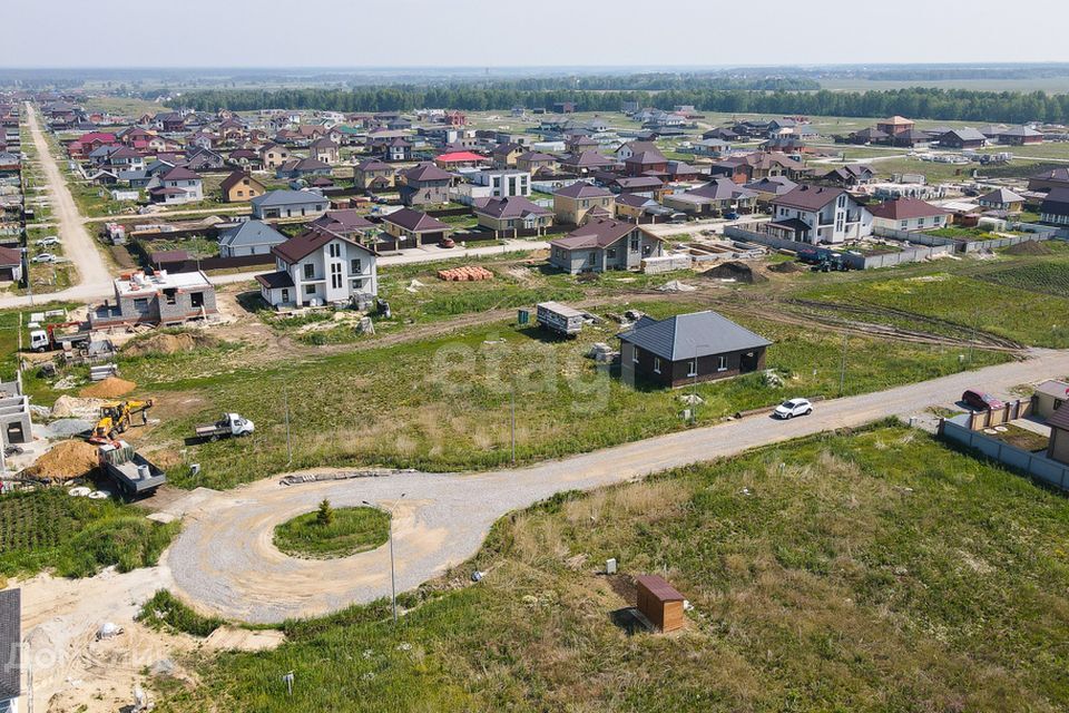 земля р-н Тюменский с Кулаково коттеджный посёлок Зелёные Холмы фото 5