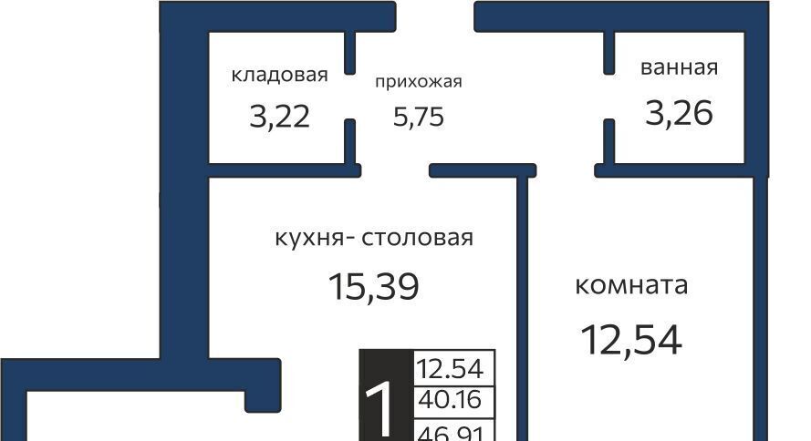 квартира г Ростов-на-Дону р-н Первомайский пер Беломорский 16с/2 фото 1