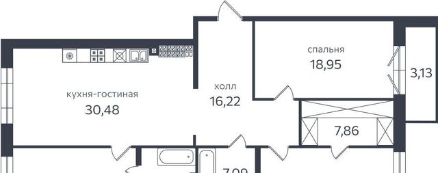 метро Крестовский Остров коса Петровская 1к/2 фото