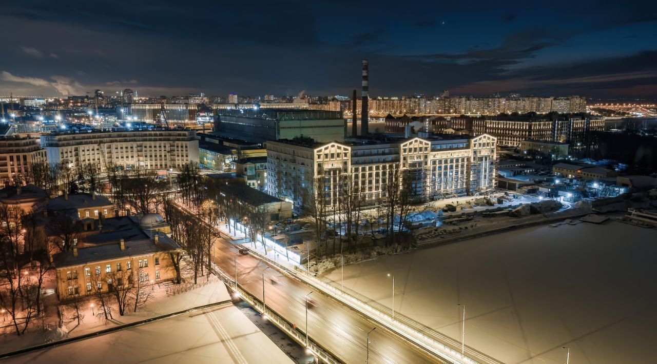 квартира г Санкт-Петербург метро Крестовский Остров коса Петровская 1к/2 фото 11