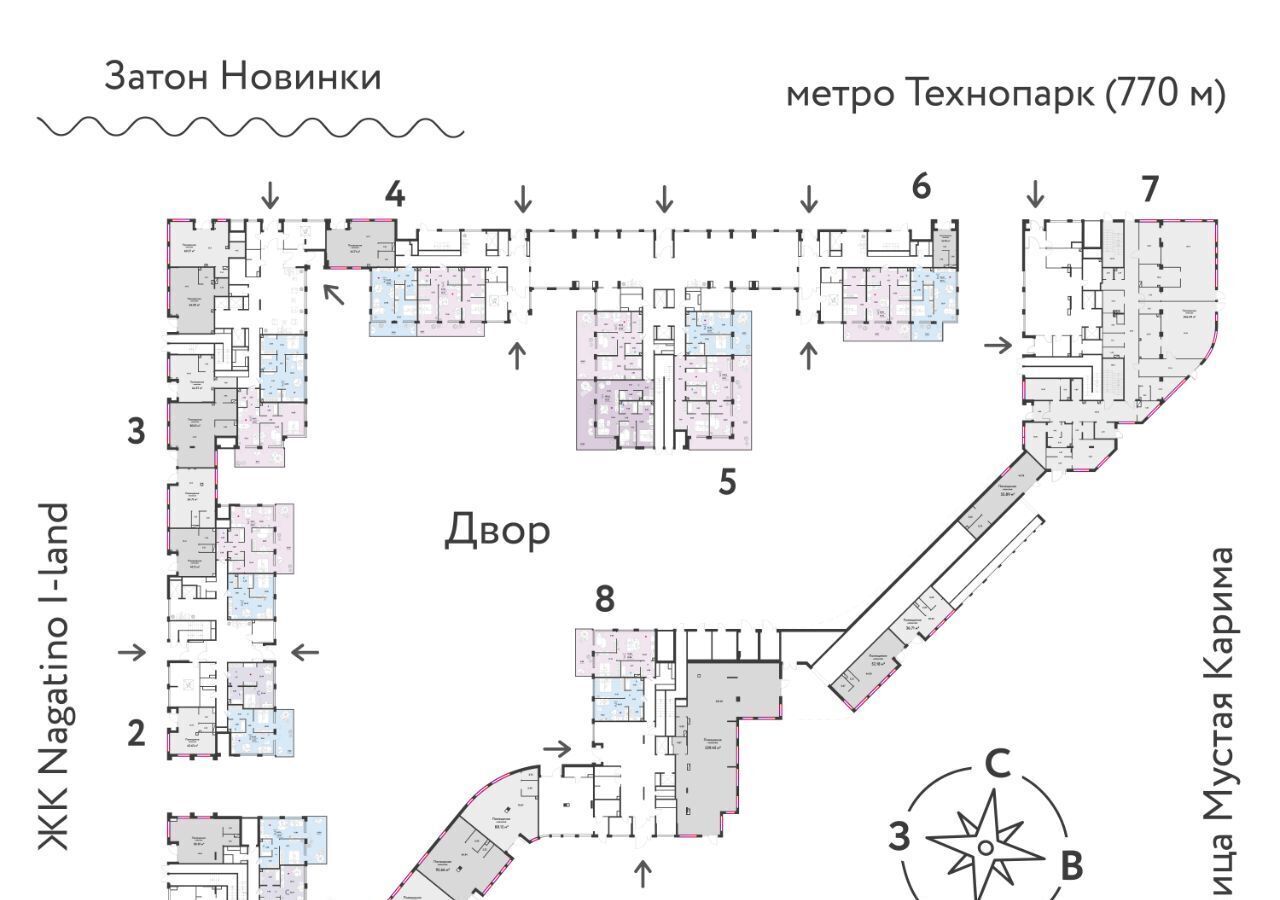 квартира г Москва метро Технопарк ЖК Вау фото 2