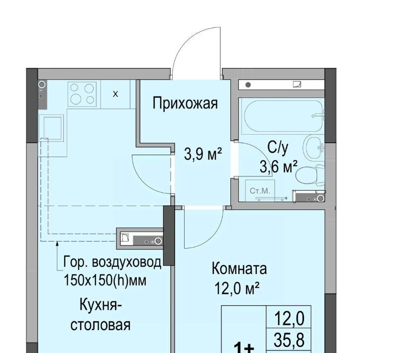 квартира г Ижевск р-н Первомайский Южный ЖК «Дом героев Леонов» жилрайон фото 2