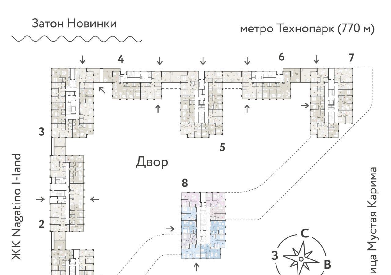 квартира г Москва метро Технопарк ЖК Вау фото 2