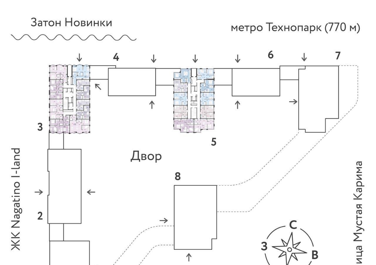 квартира г Москва метро Технопарк ЖК Вау фото 3