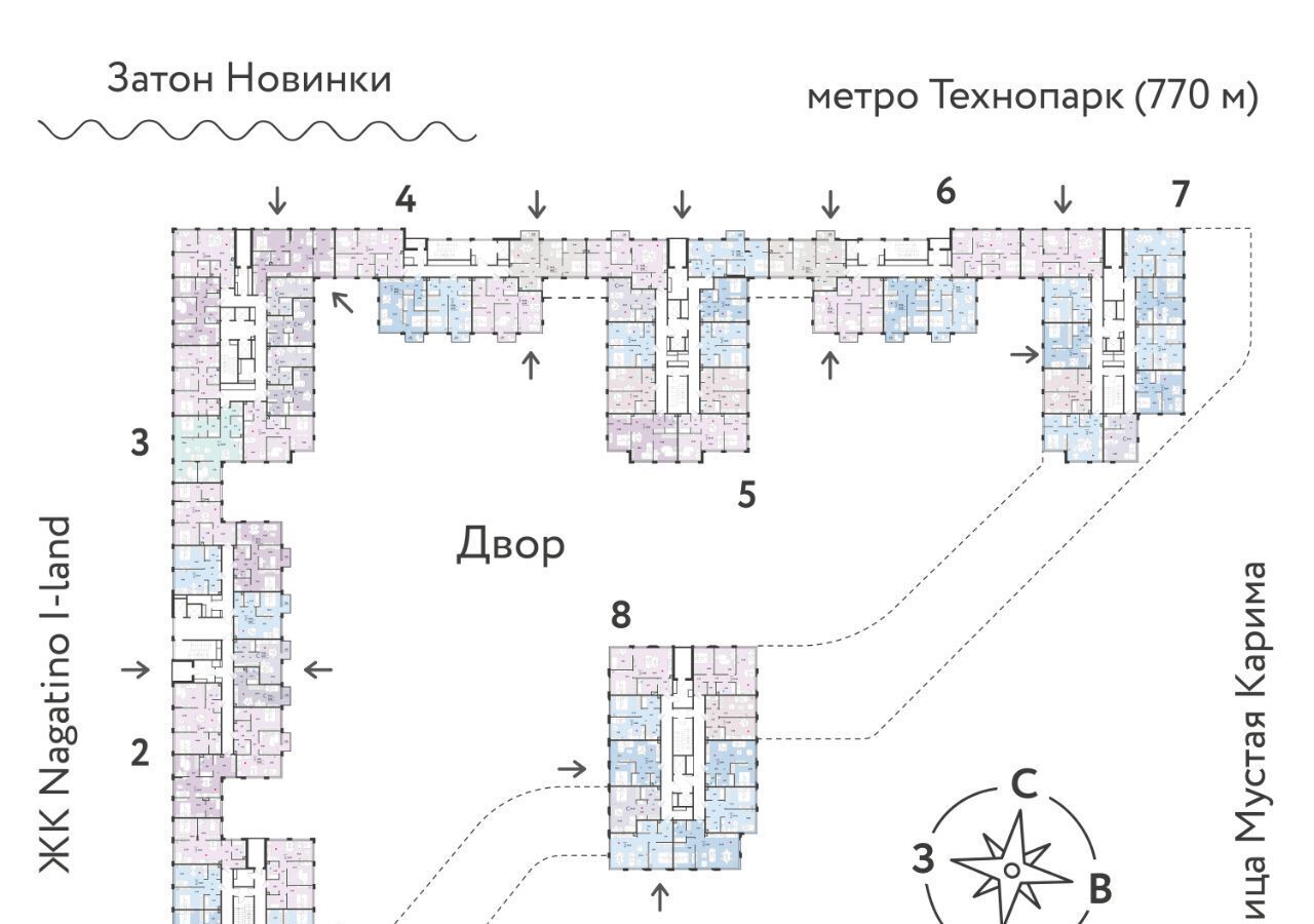 квартира г Москва метро Технопарк ЖК Вау фото 3