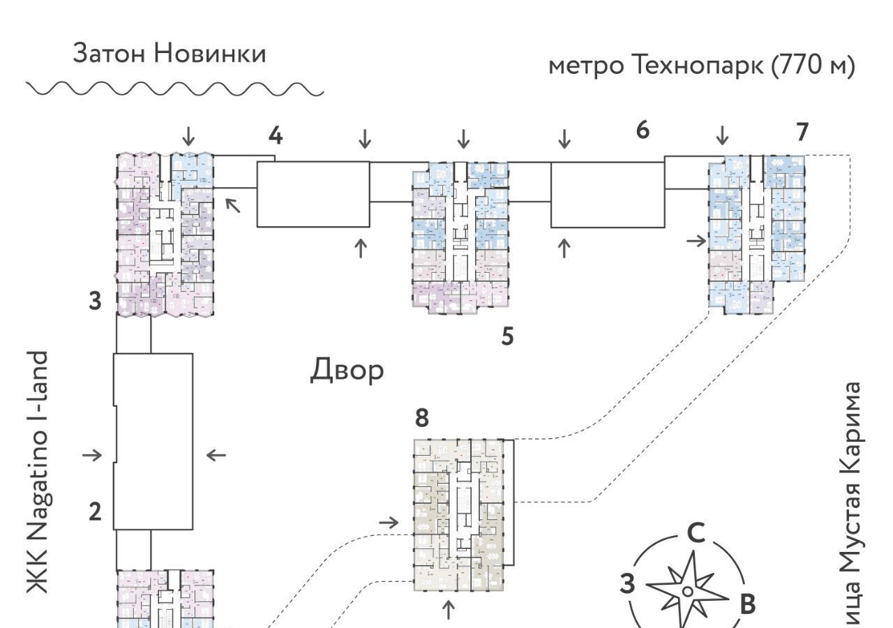 квартира г Москва метро Технопарк ЖК Вау фото 2