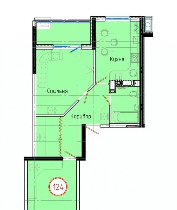 квартира р-н Темрюкский г Темрюк ул Обороны 2/2 фото 1