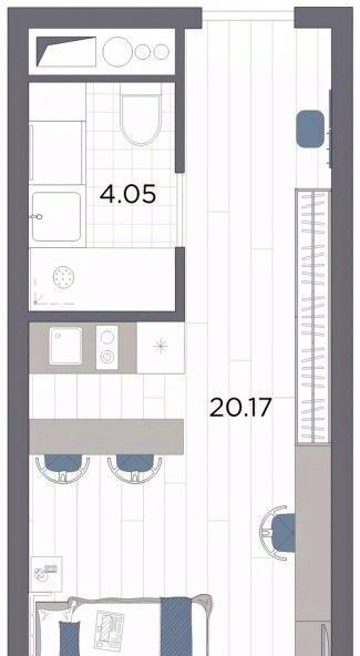 квартира г Санкт-Петербург метро Площадь Александра Невского ул Магнитогорская 51 фото 1