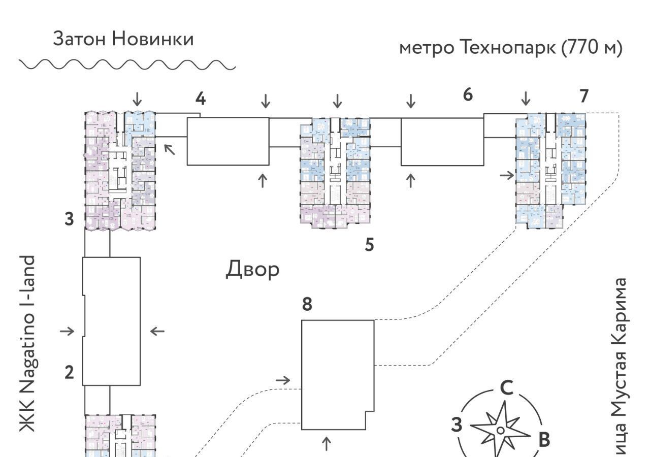 квартира г Москва метро Технопарк ЖК Вау фото 3