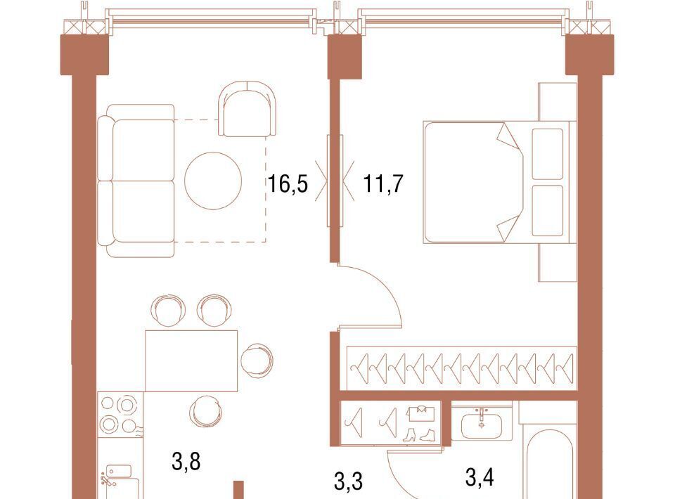 квартира г Москва метро Дмитровская ул Хуторская 2-я 34 фото 1