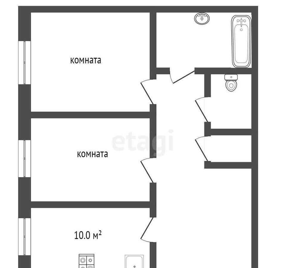 квартира г Дзержинск пр-кт Ленина 73 фото 32