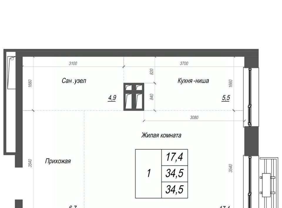 квартира г Владивосток р-н Ленинский ул Невельского фото 1