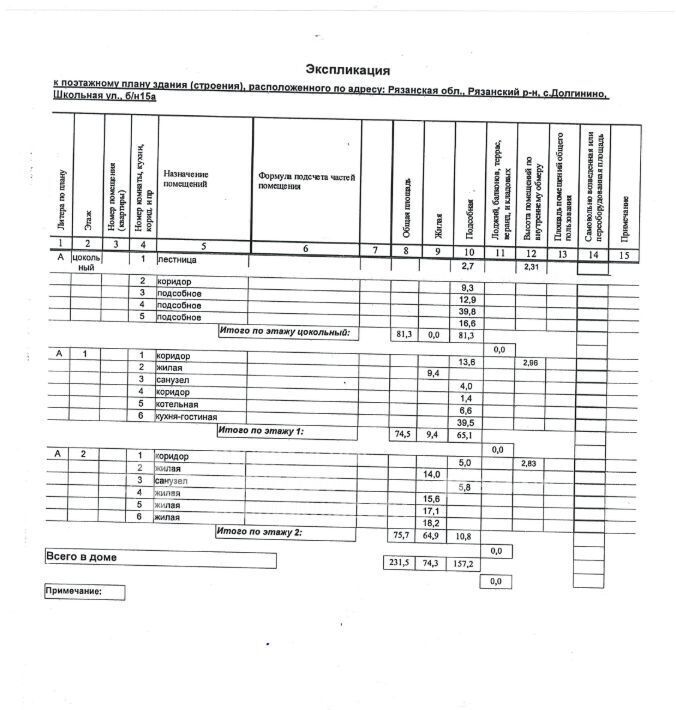 дом р-н Рязанский с Долгинино ул Школьная Мурминское с/пос фото 32