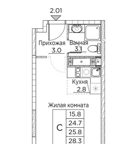 р-н Ленинский ул Расула Гамзатова 7к/2 фото