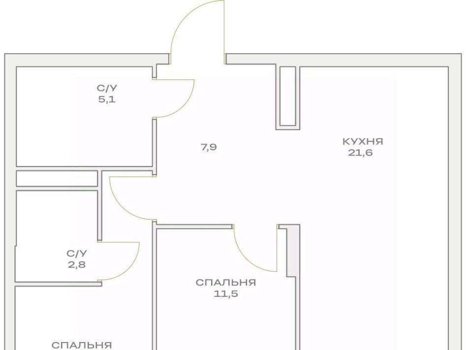 квартира г Москва п Филимонковское п Марьино ЖК «Детали» Филатов Луг фото 2