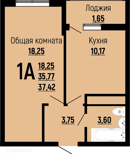 квартира г Краснодар ул Заполярная 39к/1 муниципальное образование Краснодар фото 1