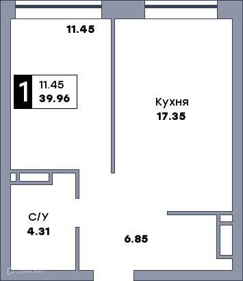 квартира г Самара ул Краснодонская 10 городской округ Самара фото 1