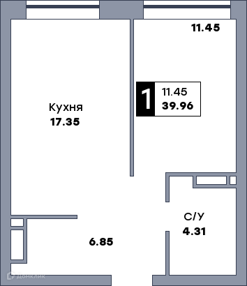 квартира г Самара ул Краснодонская 10 городской округ Самара фото 1