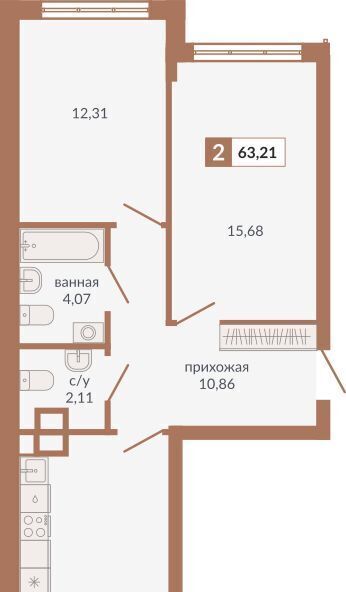 квартира г Екатеринбург ул Плотников 66/1 Площадь 1905 года фото 1