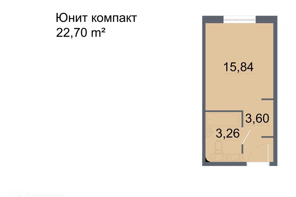 квартира г Санкт-Петербург пр-кт Большевиков 3 Невский район фото 1