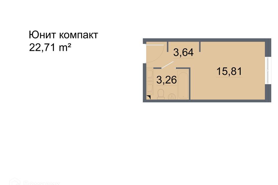 квартира г Санкт-Петербург пр-кт Большевиков 3 Невский район фото 1