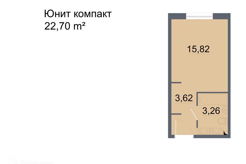 квартира г Санкт-Петербург пр-кт Большевиков 3 Невский район фото 1