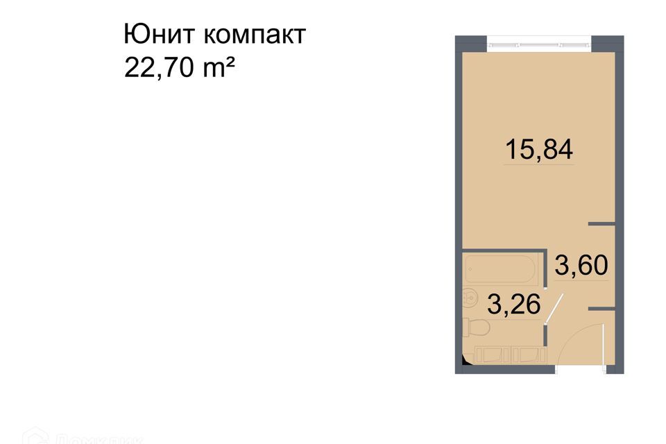 квартира г Санкт-Петербург пр-кт Большевиков 3 Невский район фото 1