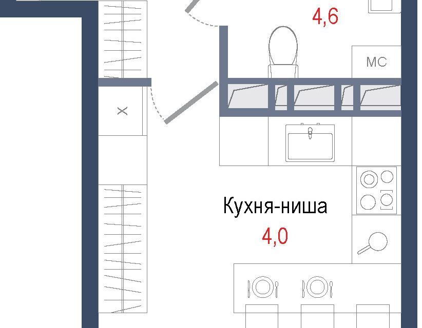 квартира г Королев туп Первомайский городской округ Королёв фото 1