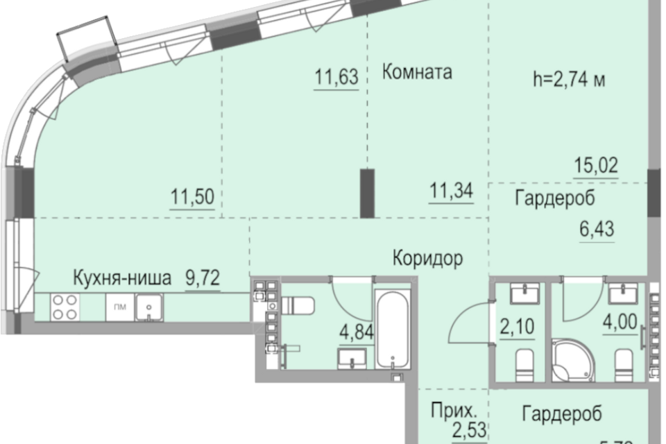 квартира г Ижевск ул Карла Маркса 259 городской округ Ижевск фото 1