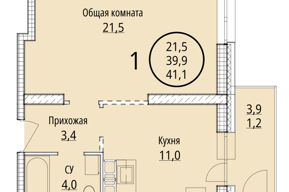 квартира г Хабаровск ул Совхозная 71 городской округ Хабаровск фото 1