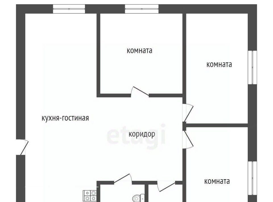 дом г Краснодар п Пригородный ул Боспорская муниципальное образование фото 26