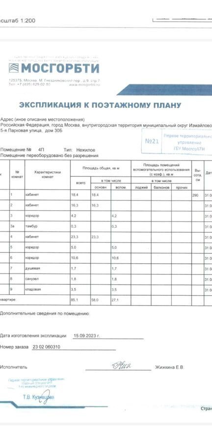 свободного назначения г Москва метро Первомайская ул 5-я Парковая 30б фото 11