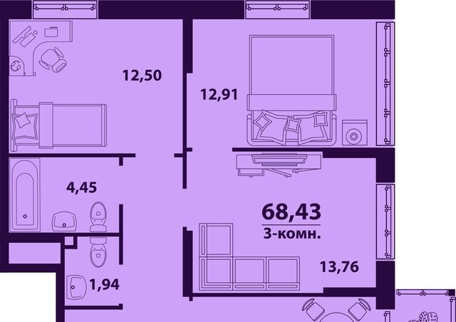 р-н Заволжский ЖК «Сиреневый» фото