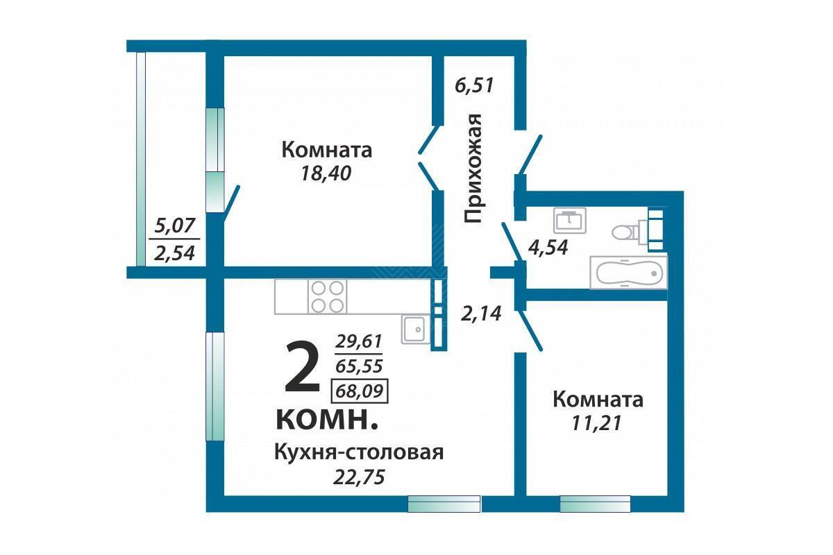 квартира г Челябинск ул Дружбы Кременкульское сельское поселение фото 5