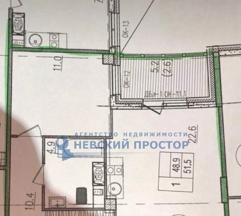 свободного назначения г Санкт-Петербург р-н Василеостровский б-р Александра Грина 1 фото 2