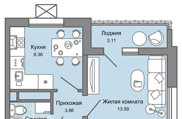 р-н Заволжский ЖК Юлла 10-й кв-л фото