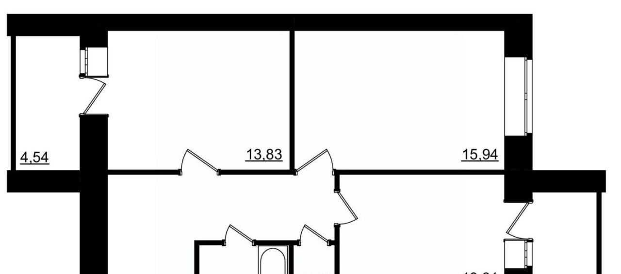 квартира г Кострома п Малышково ул Суслова 4б фото 1