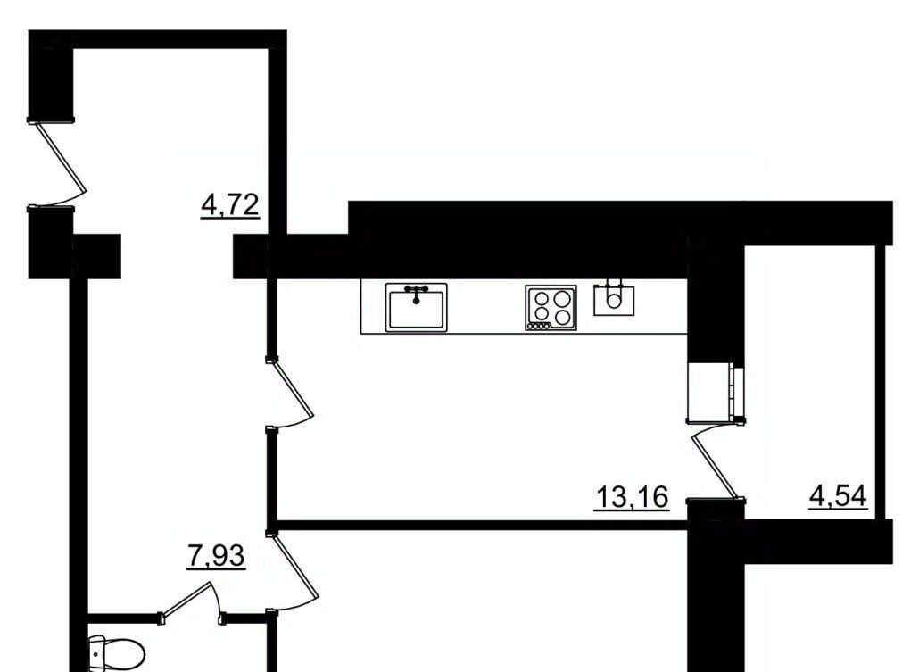 квартира г Кострома п Малышково ул Суслова 4б фото 1