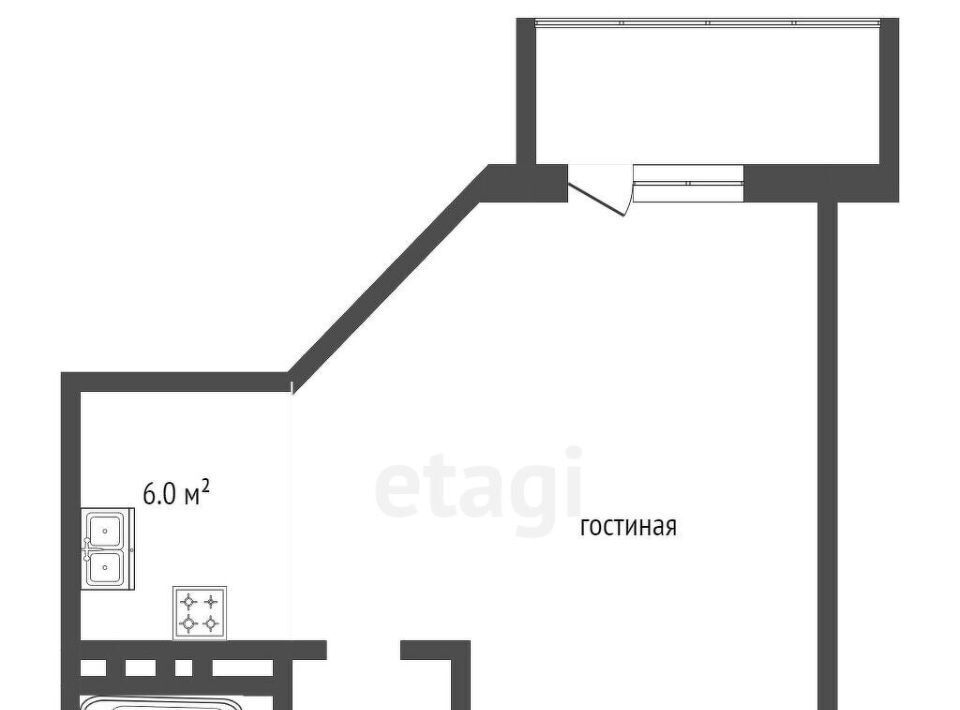 квартира г Чита р-н Центральный ул Курнатовского 70 фото 24