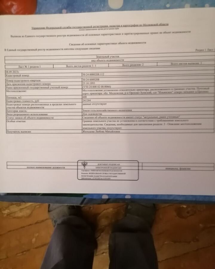 земля городской округ Орехово-Зуевский г Куровское 68 км, 39, садовое товарищество Ильинское, Егорьевское шоссе фото 1