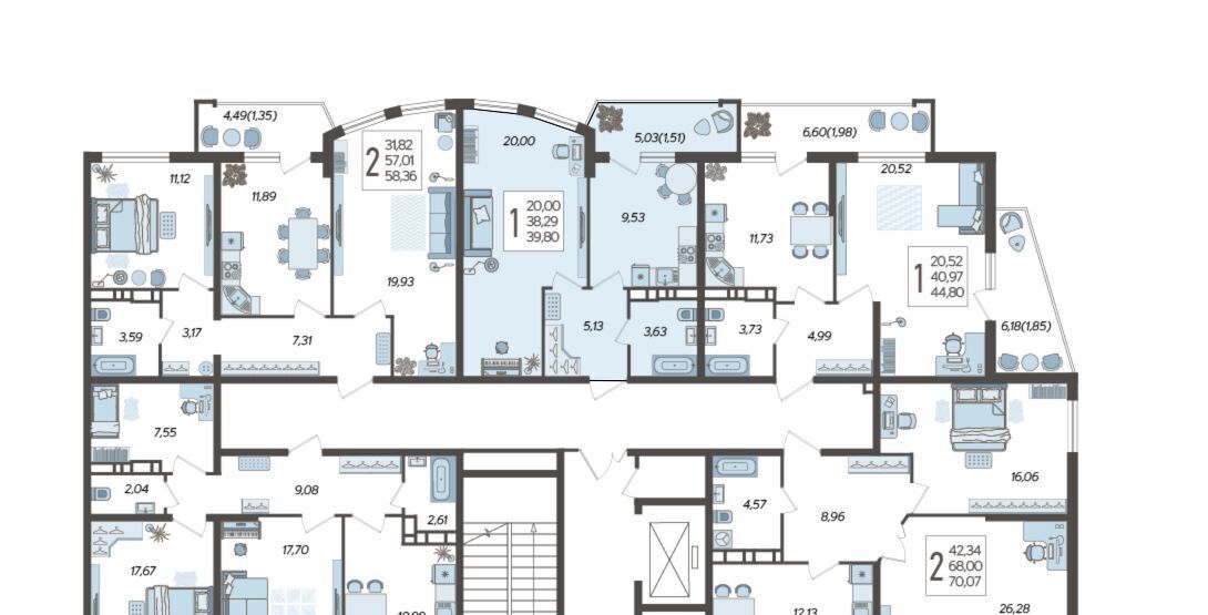 квартира г Краснодар р-н Карасунский ул Уральская 100/6 фото 2