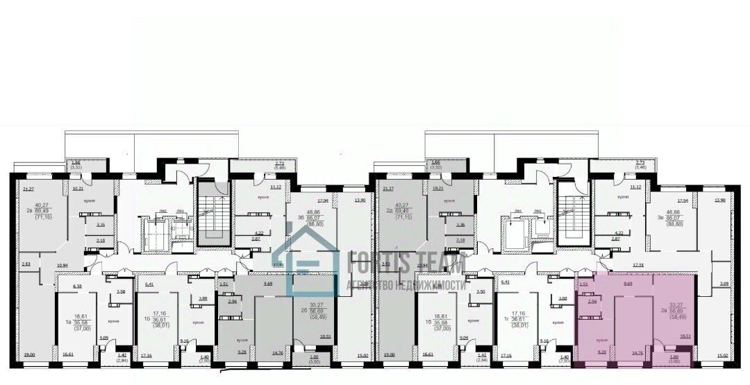 квартира г Ярославль р-н Заволжский ул Красноборская 38к/3 фото 3